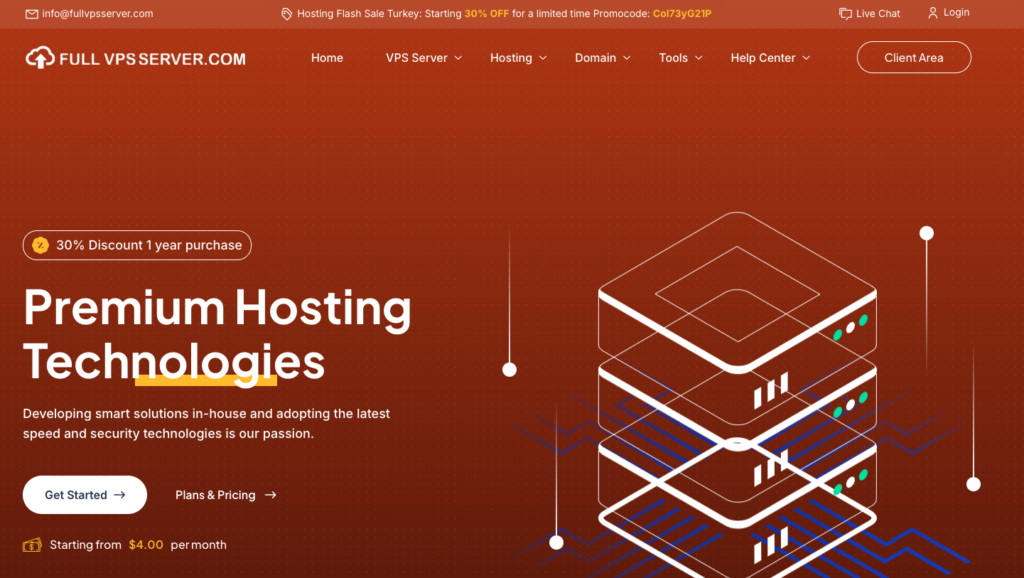 FullVPSServer巴西VPS限时6.5折：$4.55/月享100Mbps无限流量-HOSTZG